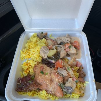 Da Spot - Yellow chicken curry Miso chicken  Saffron rice - Mediterranean Near Me - Honolulu, Hawaii