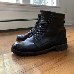My 'daily drivers'... Timberland Earthkeepers resoled and ready for cooler days thanks to the great craftsmanship at Ray's!