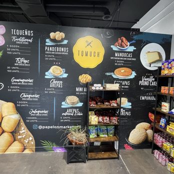Papelon Market - Decorate wall inside the shop - Desserts Near Me - St. Clair Shores, Michigan