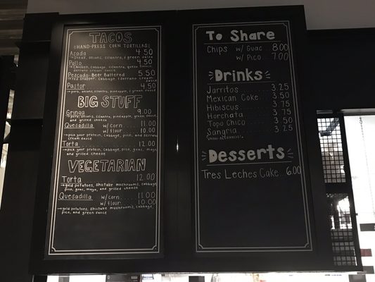 Menu photo 7 Tacos Rudos Columbus, OH