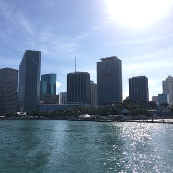 Bayride Tours - Closer take of the Miami skyline - Boat Charters Near Me - Miami, Florida
