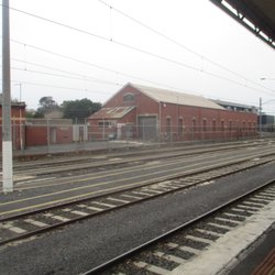 Sandringham railway station - Engine Sheds