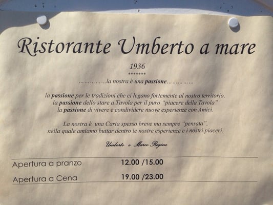 Umberto a Mare by null