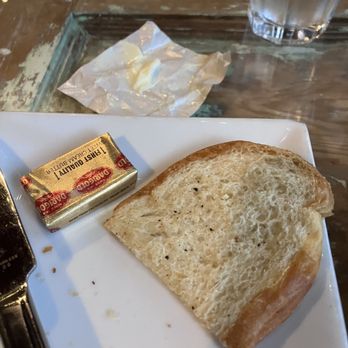 The Open Door - The "baguette" which contained 3 other half slices of bread similar to what is pictured here. - New American Near Me - Sisters, Oregon The Open Door - The "baguette" which contained 3 other half slices of bread similar to what is pictured here. - New American Near Me - Sisters, Oregon