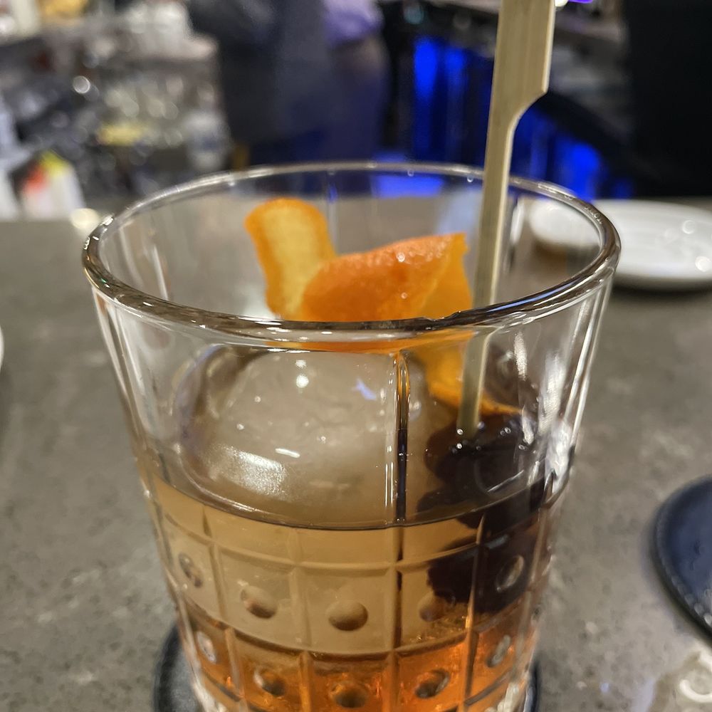 Mezcal old fashioned Mezcal old fashioned