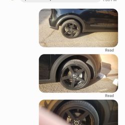 Elite Rim Repair - Here's me sending him my wheels