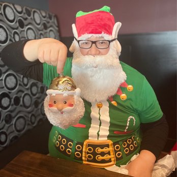 Walmart Supercenter - My boyfriend's Ugly Christmas Elf Shirt and Elf Mask Hat were a perfect for the Ugly Christmas Sweater Party!! - Department Stores Near Me - Folsom, California