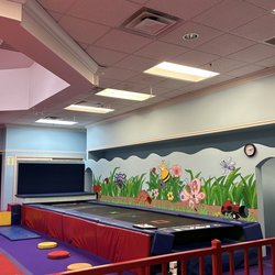 Gymnastics Nevada - Trampoline in the younger kids area