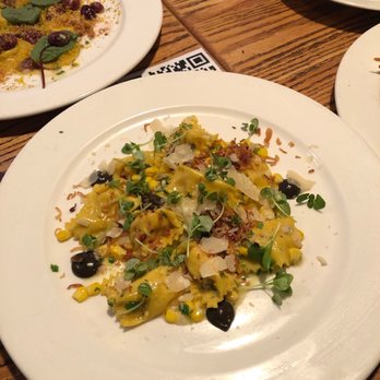 Shift Kitchen & Bar - Sweet Corn Agnolotti - New American Near Me - Flagstaff, Arizona Shift Kitchen & Bar - Sweet Corn Agnolotti - New American Near Me - Flagstaff, Arizona