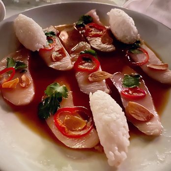 Ysabel - Hamachi sashimi - New American Near Me - West Hollywood, California
