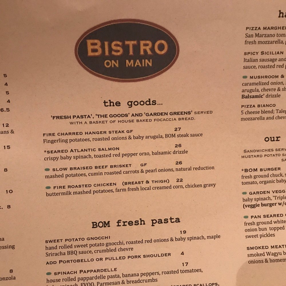 Bistro On Main - New American Near Me - Kent, Ohio Bistro On Main - New American Near Me - Kent, Ohio