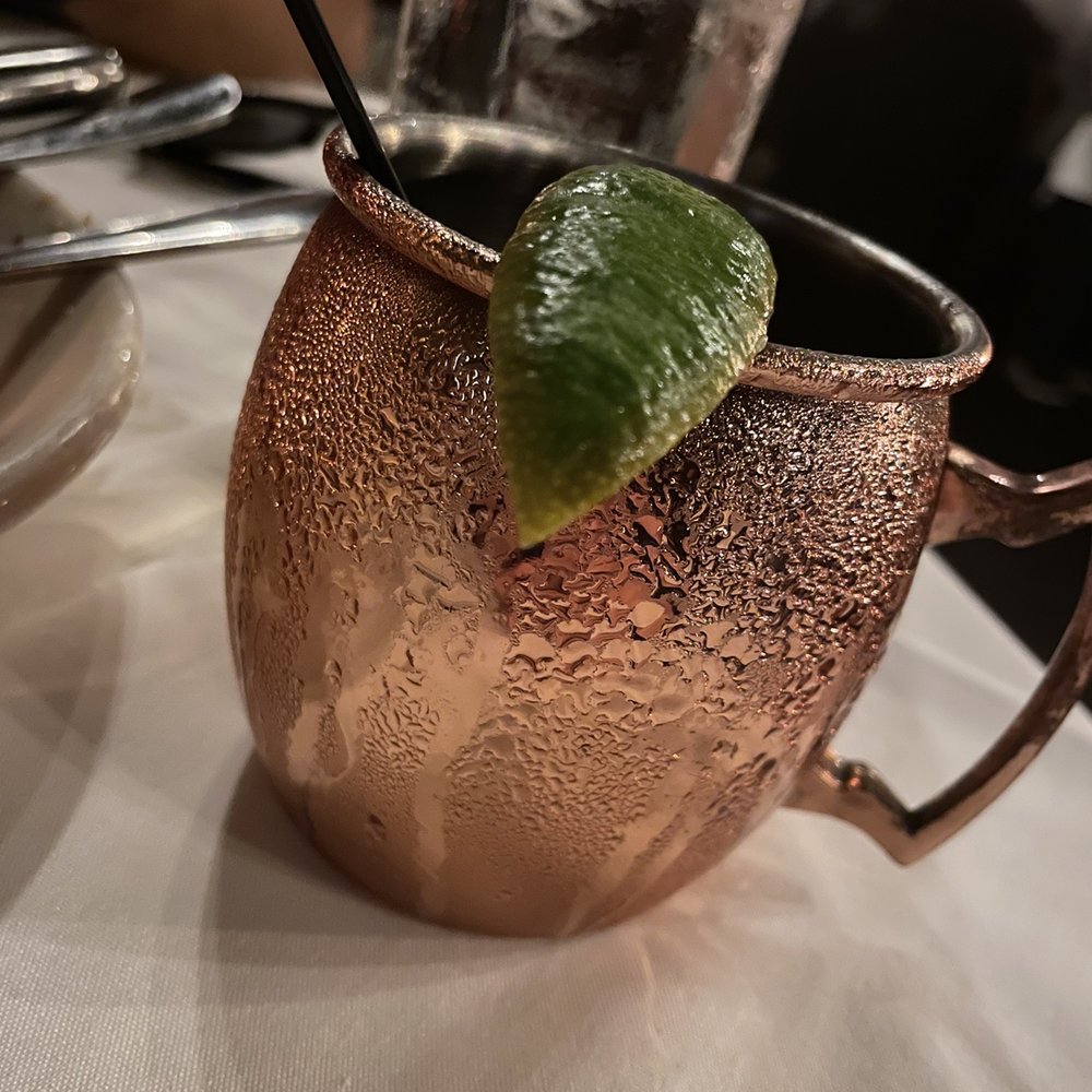 Carmine's - Raspberry Moscow mule - Italian Near Me - Chicago, Illinois Carmine's - Raspberry Moscow mule - Italian Near Me - Chicago, Illinois