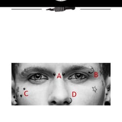Hi-Times Tobacco, Tattoo's, and Piercings - Proper piercing locations - eye line