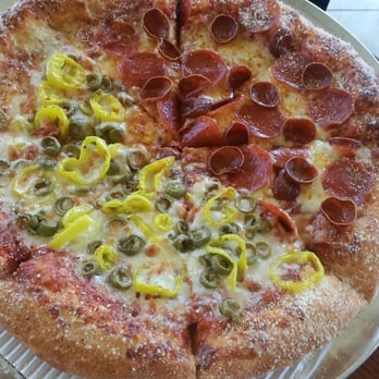 Marco's Pizza - a pepperoni and olive pizza - Pizza Near Me - Kennesaw, Georgia Marco's Pizza - a pepperoni and olive pizza - Pizza Near Me - Kennesaw, Georgia