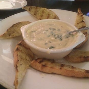 Formaggio Grill - Crab and artichoke dip.... It's more like fondue. Very runny, not crabby at all. - Seafood Near Me - Kailua, Hawaii
