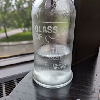 The Butternut Tree - a glass bottle of water - Canadian (New) Near Me - Edmonton, Alberta