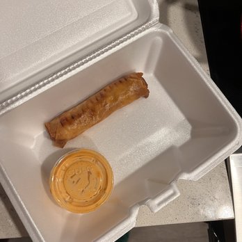 Crawfish Cafe - Crawfish Eggrolls - Comes with 4 but as you can see they were too good to save for later - Seafood Near Me - Houston, Texas