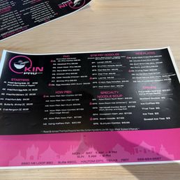 Menu Menu