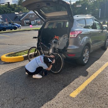 Walgreens - Employee filing up my flat tire! - Drugstores Near Me - North Canton, Ohio