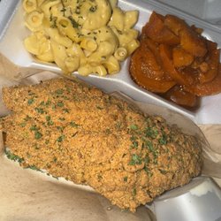 Greens And Cornbread - Catfish Basket