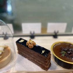Maison - hazelnut opera cake.