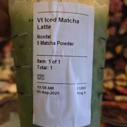 12 scoops of Matcha shouldn't be this light. 12 scoops of Matcha shouldn't be this light.