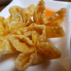 Shogun Japanese and Chinese Bistro - Crab ragoon.. It was just OK.