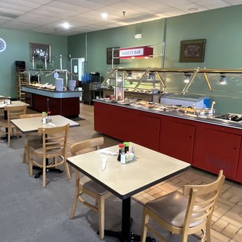 Dragon Empire Chinese Buffet - Dining Area and Buffet Islands - Chinese Near Me - Overland Park, Kansas