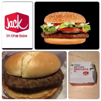 Jack in the Box - Advertisement vs Reality - Fast Food Near Me - San Jose, California