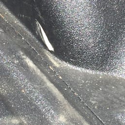 Honestly I'm afraid to shovel dirt now without a rubber mat or tarp