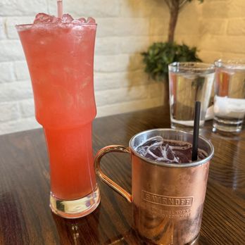 Tap N Tikka - Strawberry Spritzer and Mumbai Mule - Indian Near Me - Gilbert, Arizona Tap N Tikka - Strawberry Spritzer and Mumbai Mule - Indian Near Me - Gilbert, Arizona