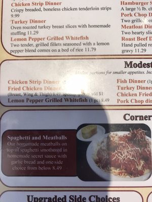Menu photo 5 Johnson's Corner Johnstown, CO