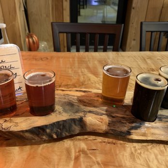 Western Red Brewing - Beer Flight - Breweries Near Me - Poulsbo, Washington