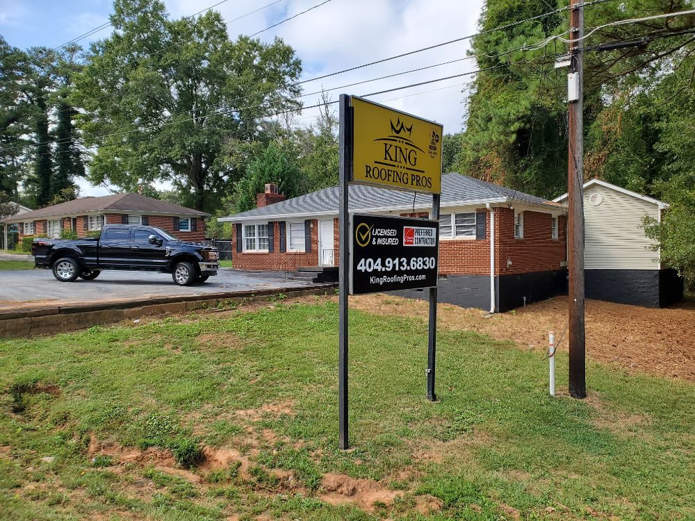 Slide of King Roofing Pros