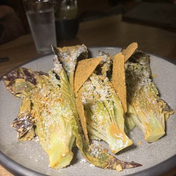Escuela - Tomatillo caesar salad. Ballsy and unconventional caesar. - Tex-Mex Near Me - Austin, Texas Escuela - Tomatillo caesar salad. Ballsy and unconventional caesar. - Tex-Mex Near Me - Austin, Texas