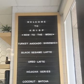 KRISP Fresh Living - New menu items May 2026 - Coffee & Tea Near Me - Irvine, California KRISP Fresh Living - New menu items May 2026 - Coffee & Tea Near Me - Irvine, California