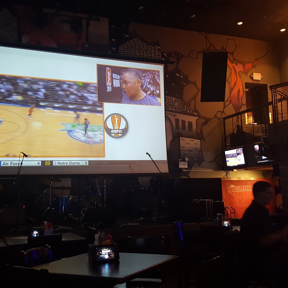The Pourhouse - Lots of video and one really big screen showing sports. - New American Near Me - Minneapolis, Minnesota The Pourhouse - Lots of video and one really big screen showing sports. - New American Near Me - Minneapolis, Minnesota