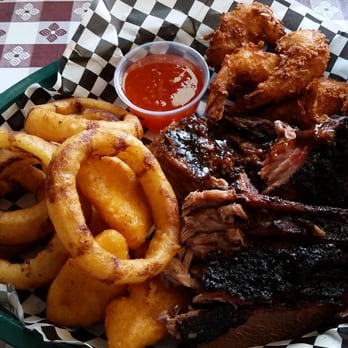 Steamboat BBQ - Burnt ends, brisket, coconut shrimp, mac n cheese bites, and onion rings. - Barbeque Near Me - Wheaton, Illinois Steamboat BBQ - Burnt ends, brisket, coconut shrimp, mac n cheese bites, and onion rings. - Barbeque Near Me - Wheaton, Illinois