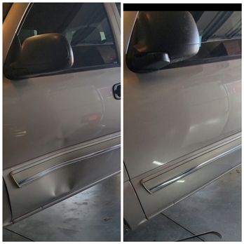 Prestige Dent Removal - Before and after dent repair. Give us a call for a free estimate. - Mobile Dent Repair Near Me - Caldwell, Idaho Prestige Dent Removal - Before and after dent repair. Give us a call for a free estimate. - Mobile Dent Repair Near Me - Caldwell, Idaho