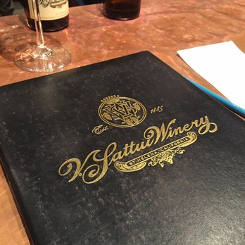 V Sattui Winery - So many choices and you really can't go wrong - Wineries Near Me - Saint Helena, California