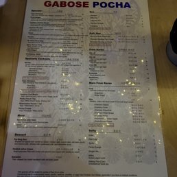 Menu Menu