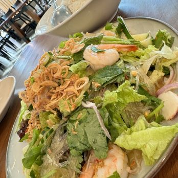 Angkor Wok - *Angkor Prawn Salad* - Asian Fusion Near Me - Seattle, Washington