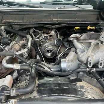 M&P Onsite Services - Just a quick turbo swap on the customers yard - Auto Repair Near Me M&P Onsite Services - Just a quick turbo swap on the customers yard - Auto Repair Near Me