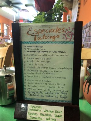 Menu photo 3 Tulcingo Brooklyn, NY