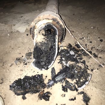 Quality Affordable Plumbing - This is what buildup can look like inside your pipes without regular maintenance! - Plumbing Near Me Quality Affordable Plumbing - This is what buildup can look like inside your pipes without regular maintenance! - Plumbing Near Me