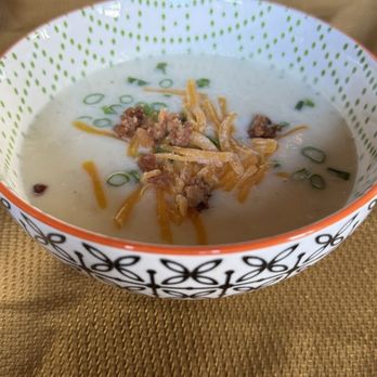 Susanna's - Baked potato soup - American Near Me - Rosarito, BCN Susanna's - Baked potato soup - American Near Me - Rosarito, BCN