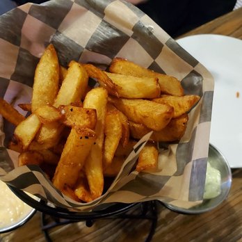 Jack's Abby Brewing - French fries with beer cheese and basil aioli - Brewpubs Near Me - Framingham, Massachusetts Jack's Abby Brewing - French fries with beer cheese and basil aioli - Brewpubs Near Me - Framingham, Massachusetts