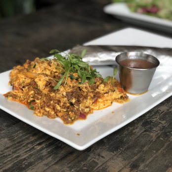 Blue Daisy - Scrambled eggs with chorizo - Creperies Near Me - Santa Monica, California