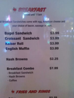 Menu photo 4 PT's Express Laughlin, NV