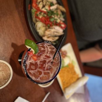 Cantina Laredo - Strawberry Margarita and Grilled Chicken Fajita - Mexican Near Me - Fort Myers, Florida Cantina Laredo - Strawberry Margarita and Grilled Chicken Fajita - Mexican Near Me - Fort Myers, Florida